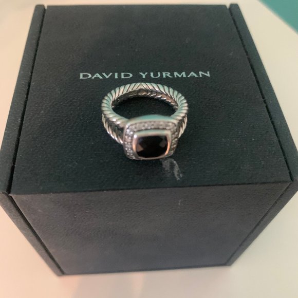 David Yurman Jewelry - David Yurman Petite Albion Ring Black Onyx